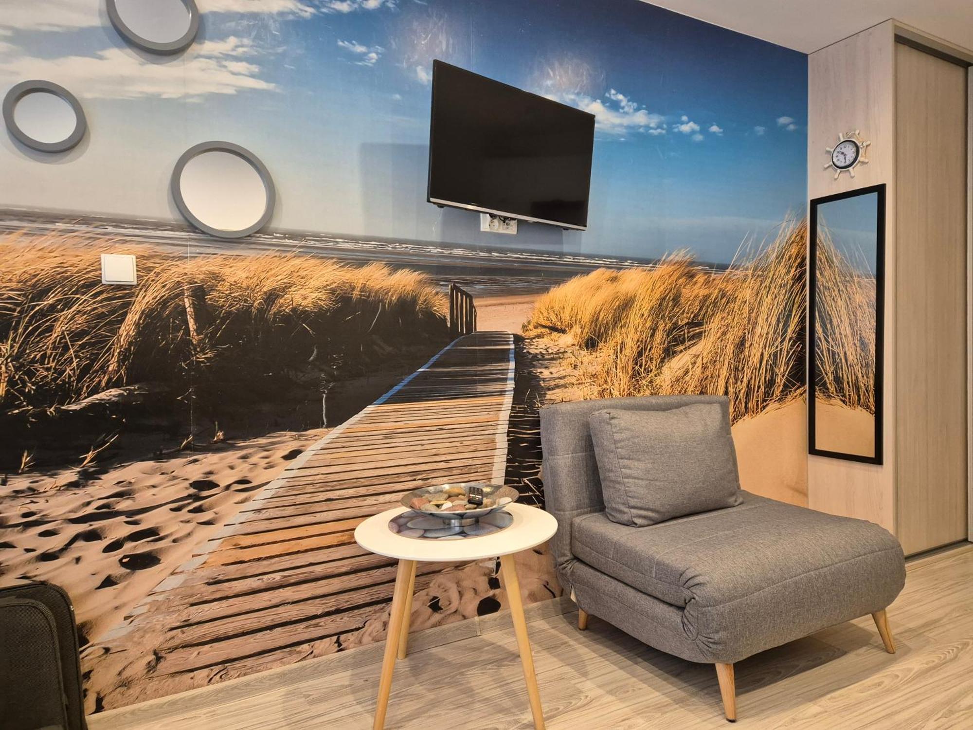 Apartamento Sunrise Blue Mare Łukęcin Habitación foto